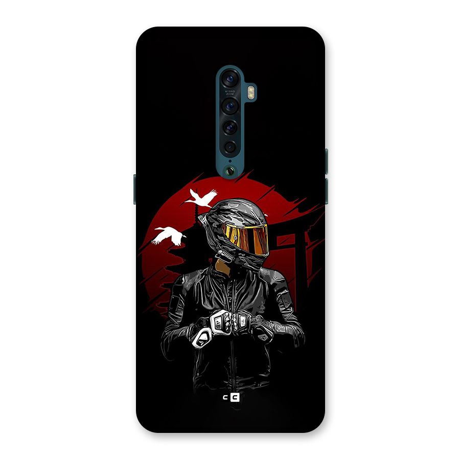 Moto Rider Ready Back Case for Oppo Reno2