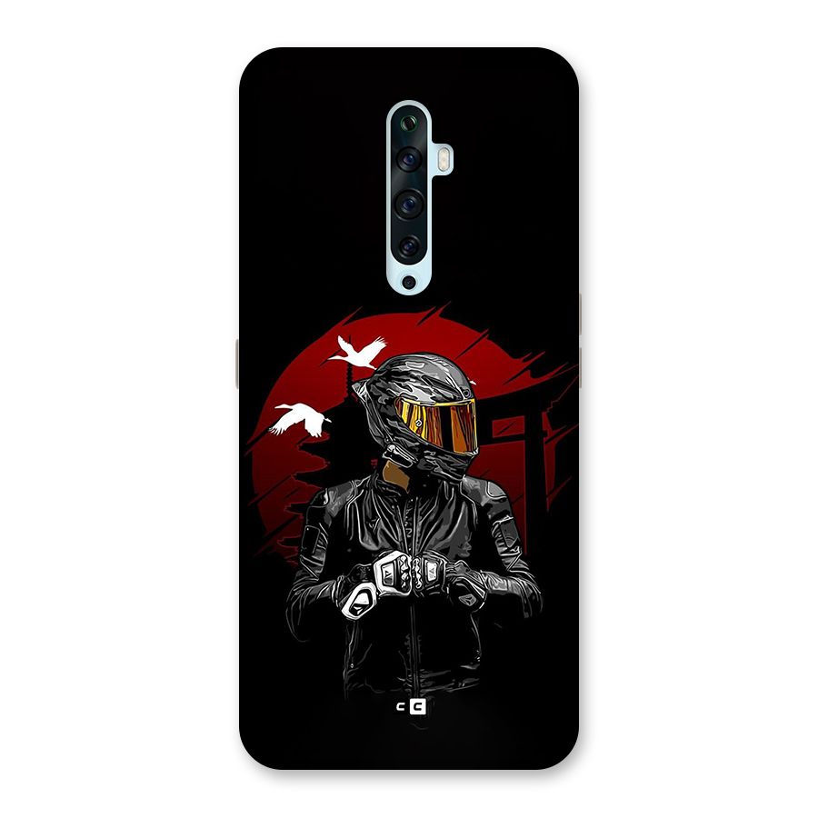 Moto Rider Ready Back Case for Oppo Reno2 F
