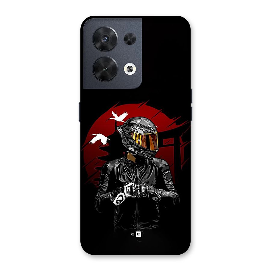 Moto Rider Ready Back Case for Oppo Reno8 5G