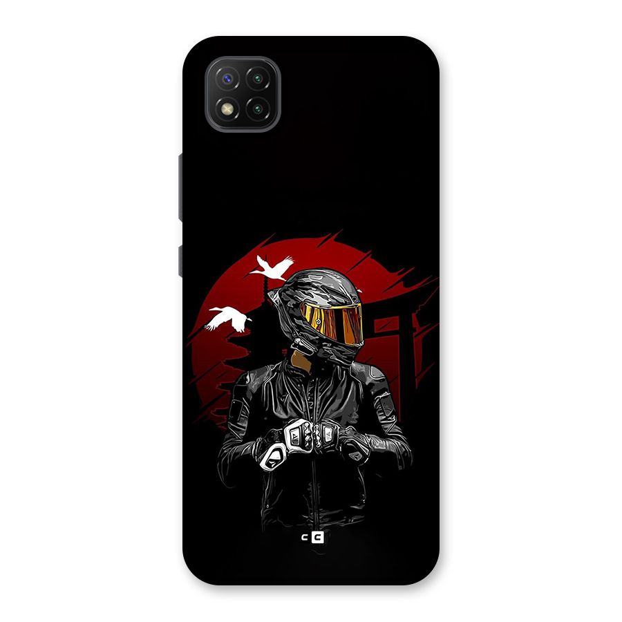 Moto Rider Ready Back Case for Poco C3