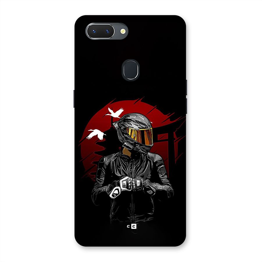 Moto Rider Ready Back Case for Realme 2