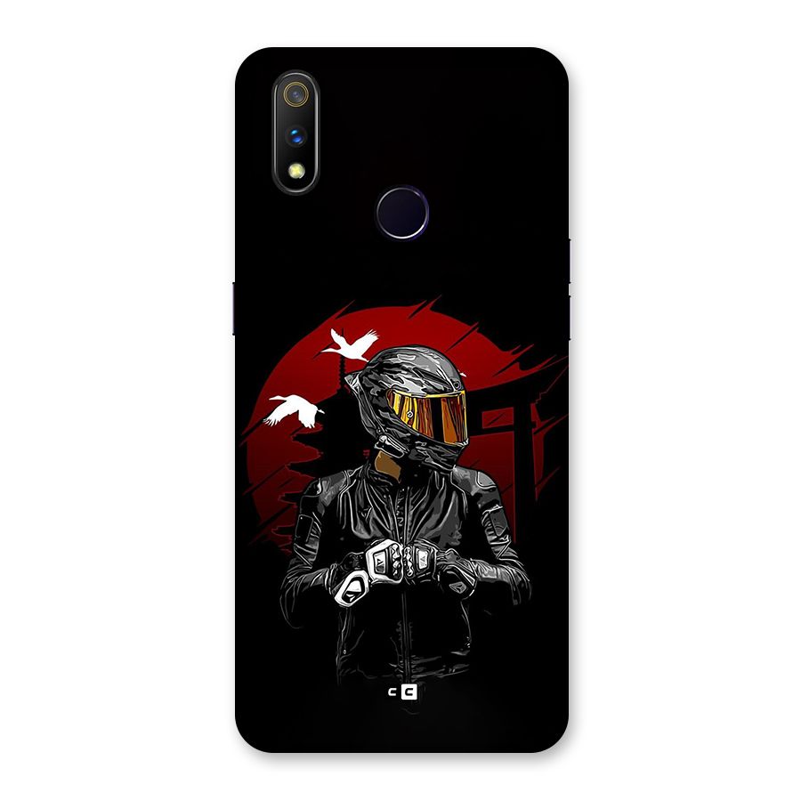 Moto Rider Ready Back Case for Realme 3 Pro