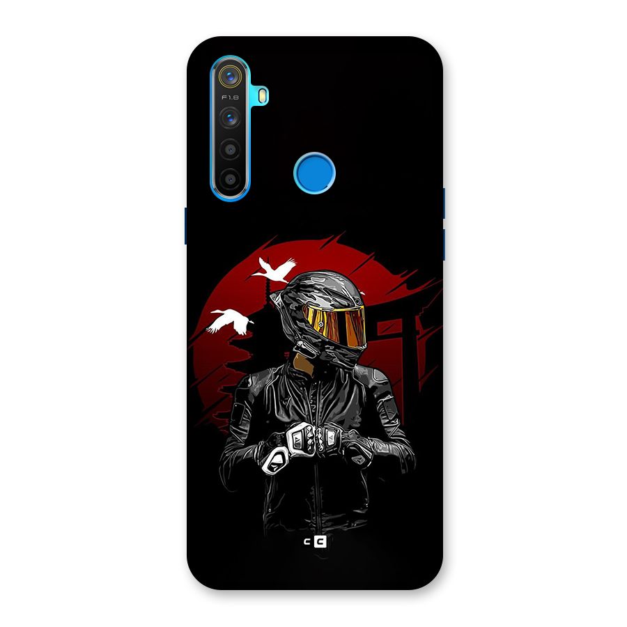 Moto Rider Ready Back Case for Realme 5