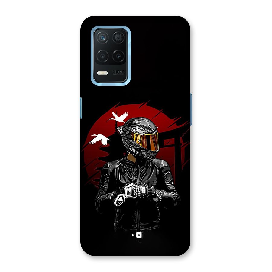 Moto Rider Ready Back Case for Realme 8 5G