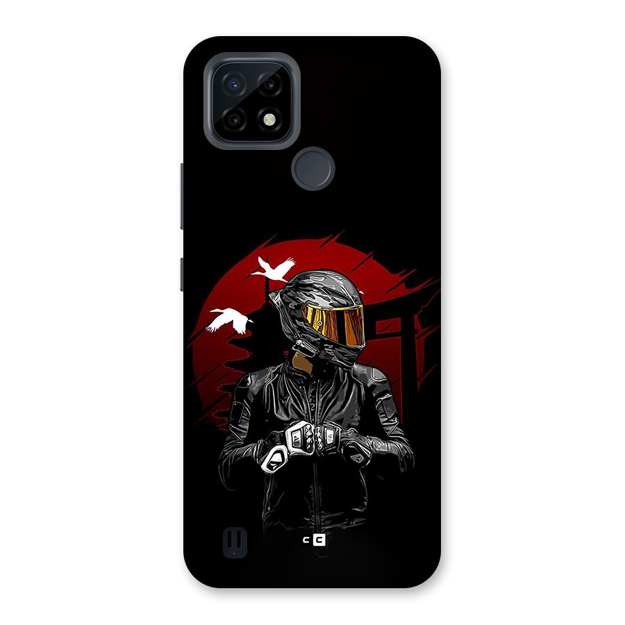 Moto Rider Ready Back Case for Realme C21