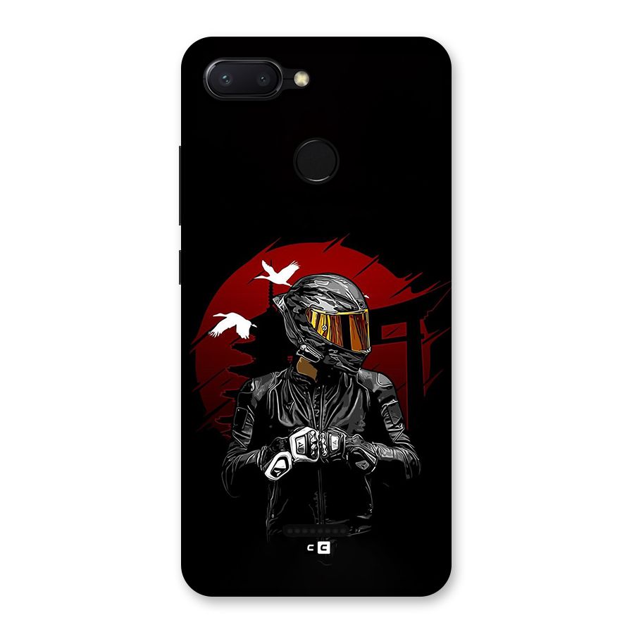 Moto Rider Ready Back Case for Redmi 6