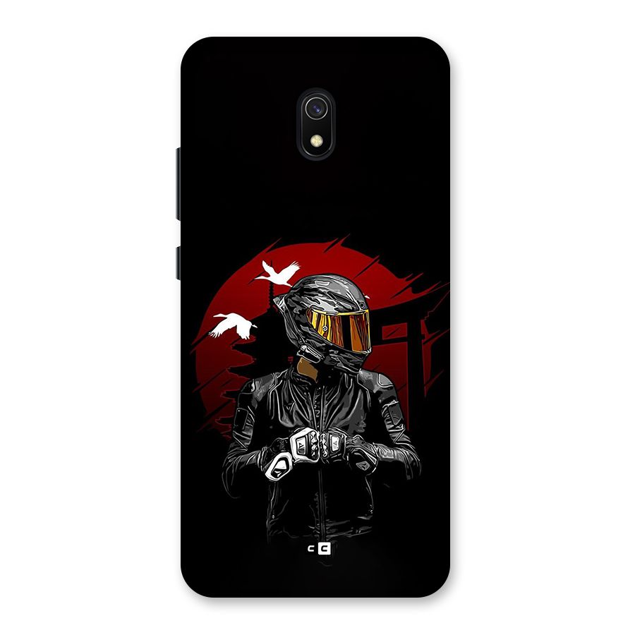 Moto Rider Ready Back Case for Redmi 8A
