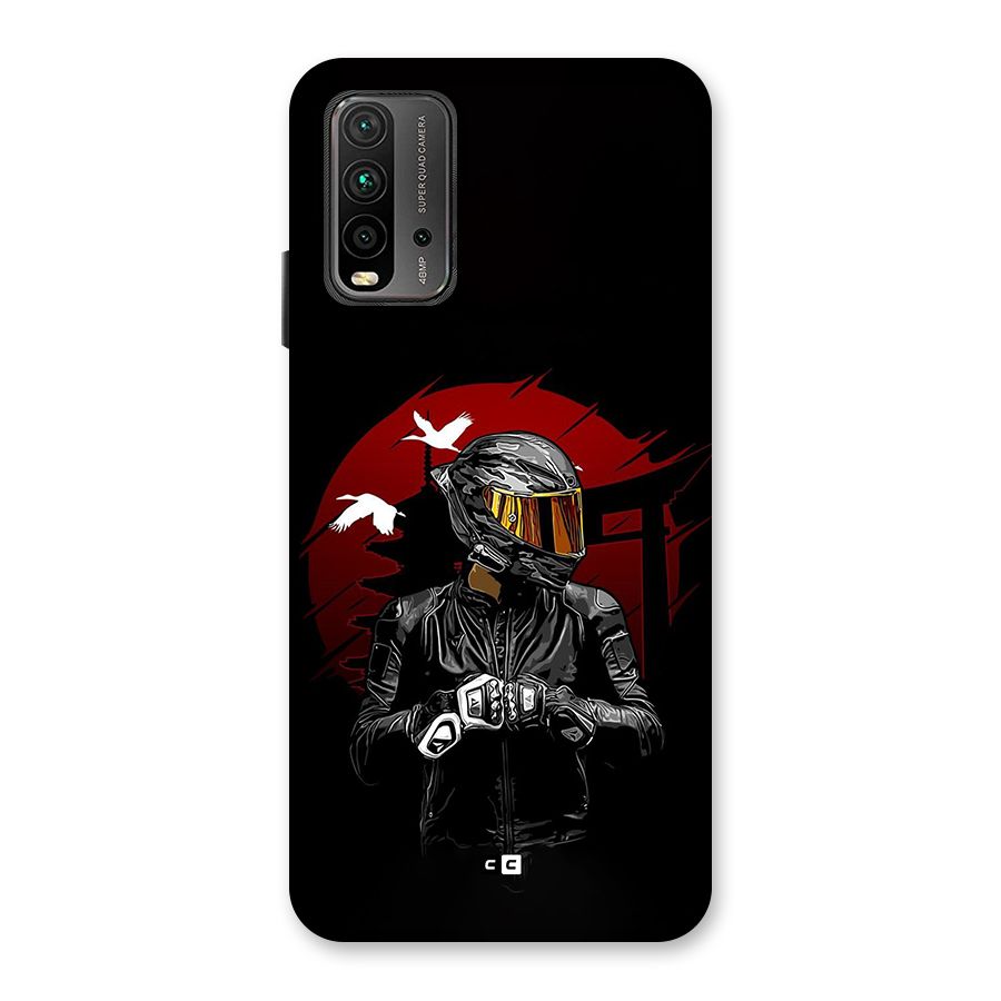 Moto Rider Ready Back Case for Redmi 9 Power