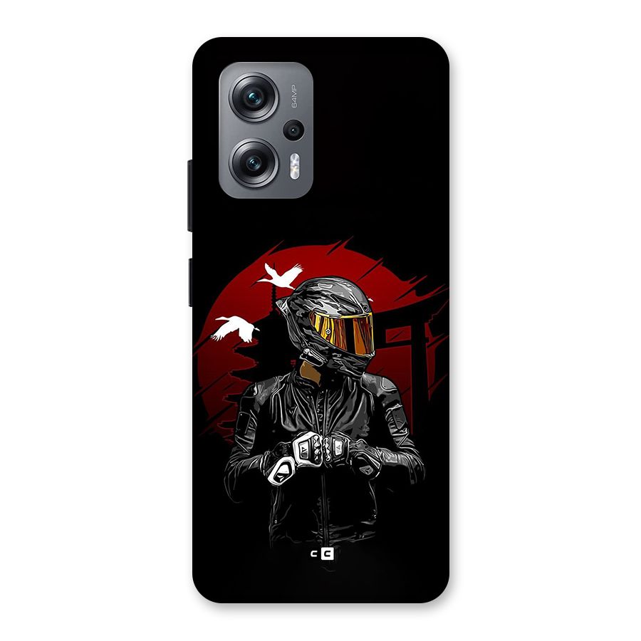 Moto Rider Ready Back Case for Redmi K50i