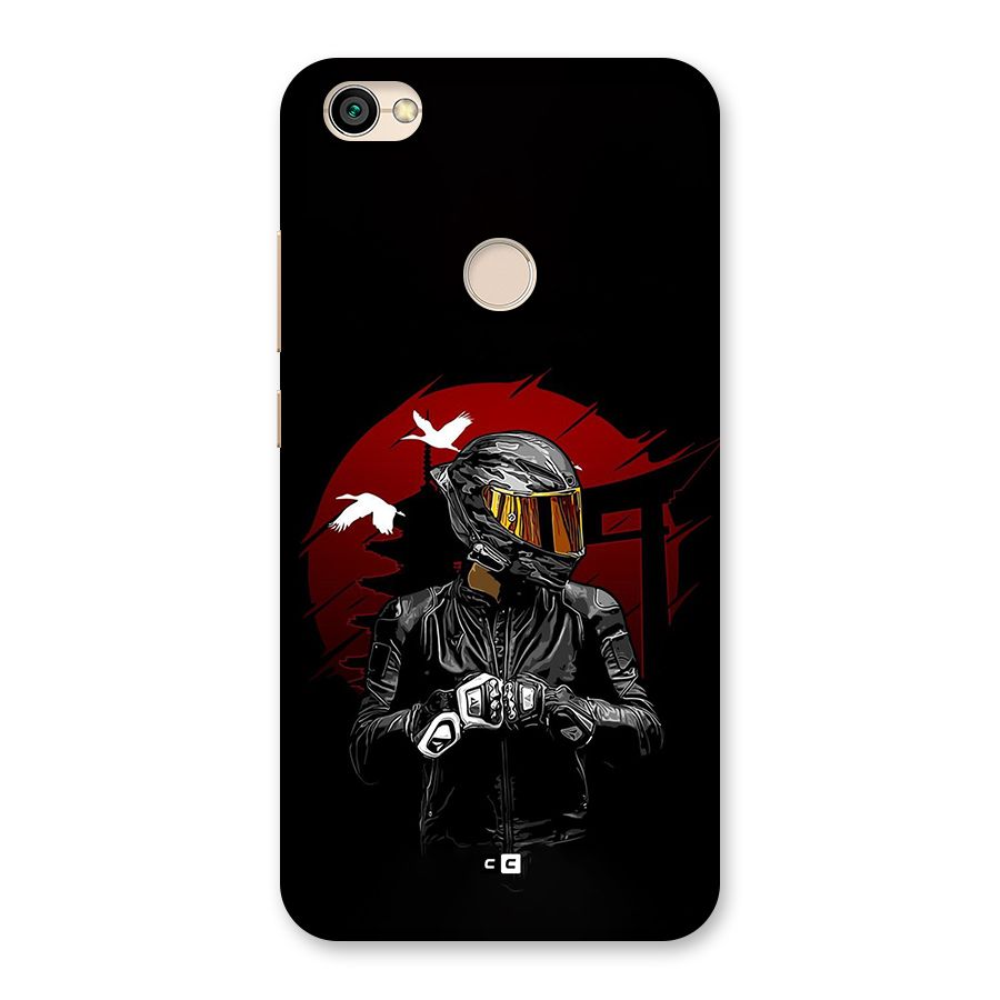 Moto Rider Ready Back Case for Redmi Y1 2017