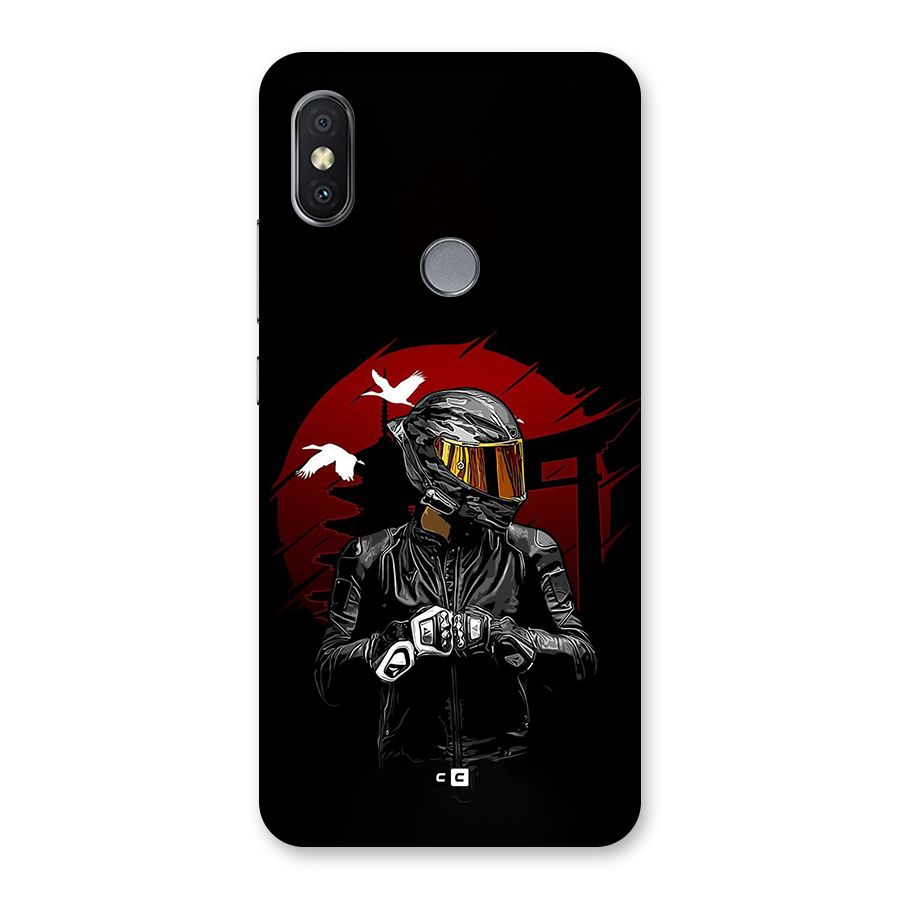 Moto Rider Ready Back Case for Redmi Y2