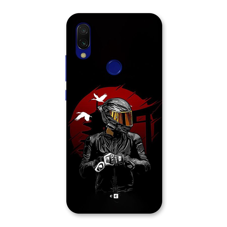Moto Rider Ready Back Case for Redmi Y3