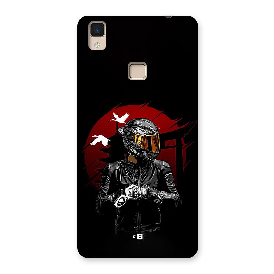 Moto Rider Ready Back Case for V3 Max