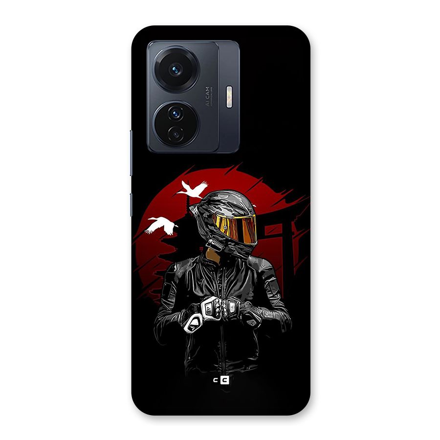 Moto Rider Ready Back Case for Vivo T1 Pro
