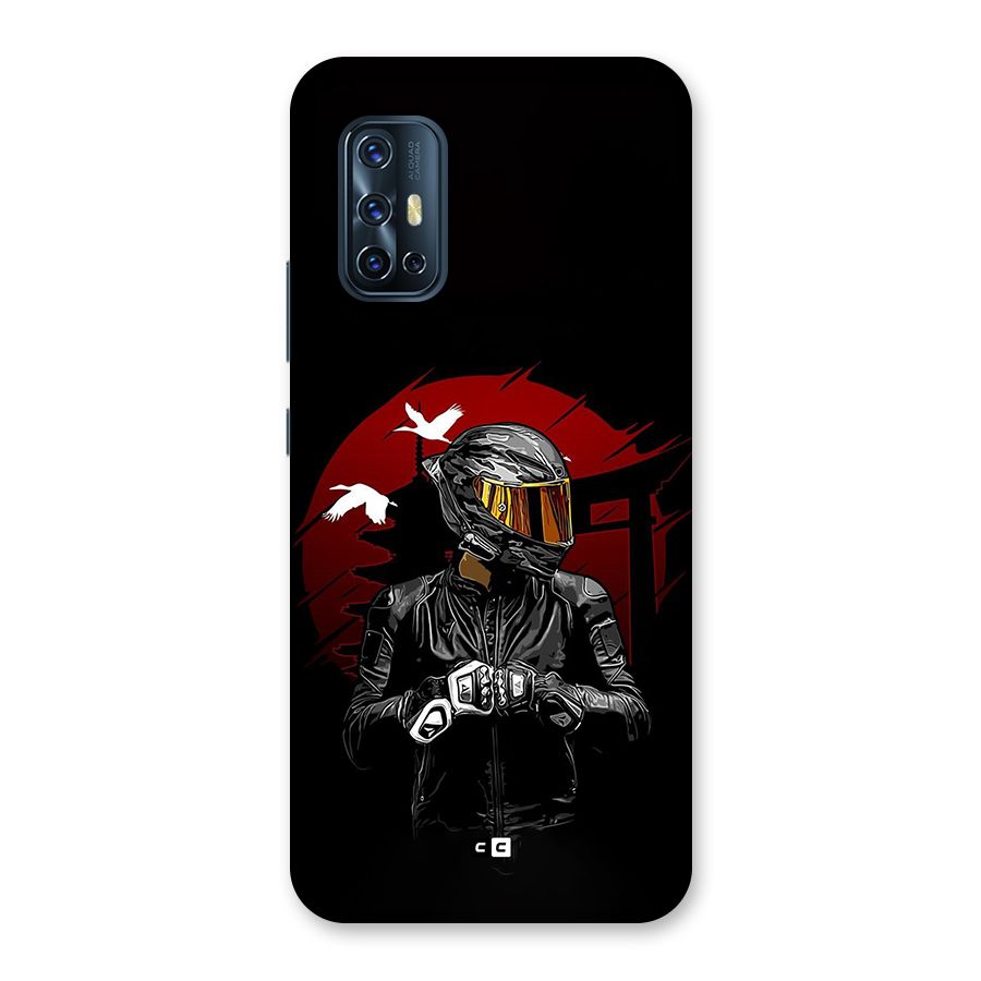 Moto Rider Ready Back Case for Vivo V17