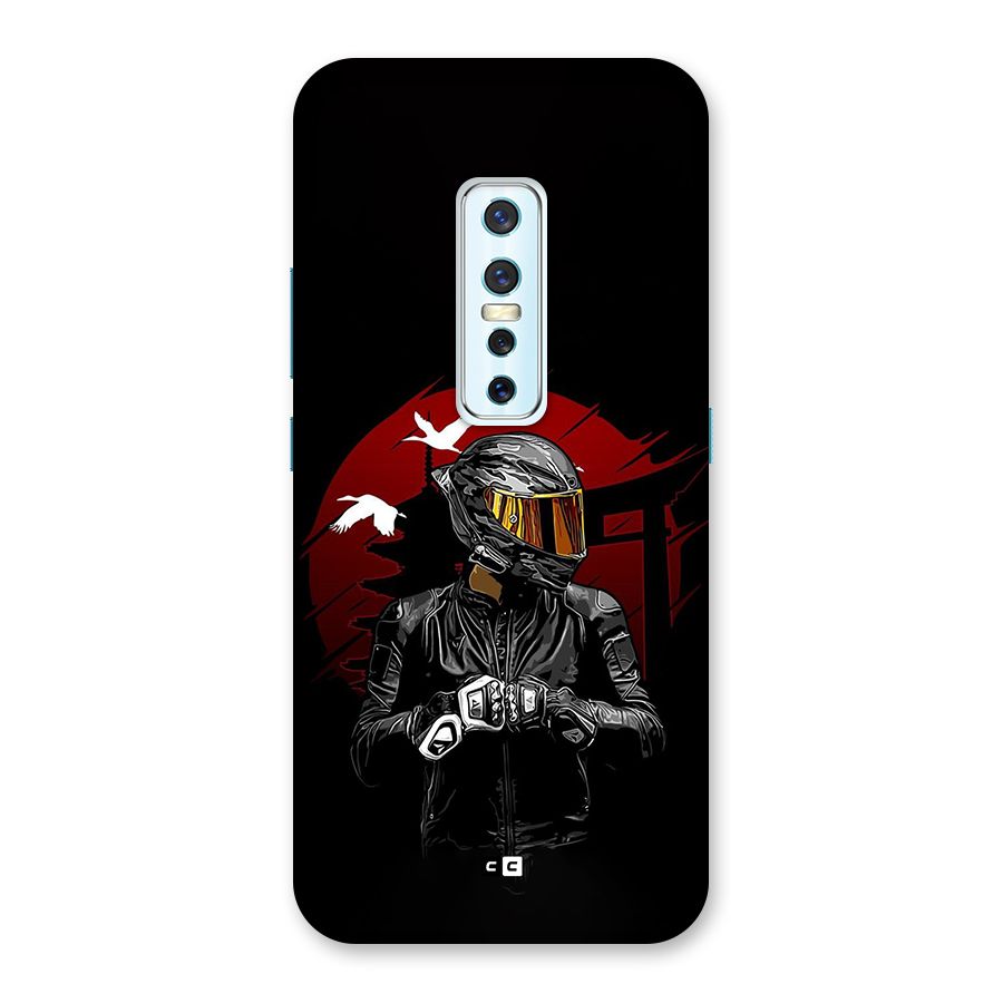 Moto Rider Ready Back Case for Vivo V17 Pro