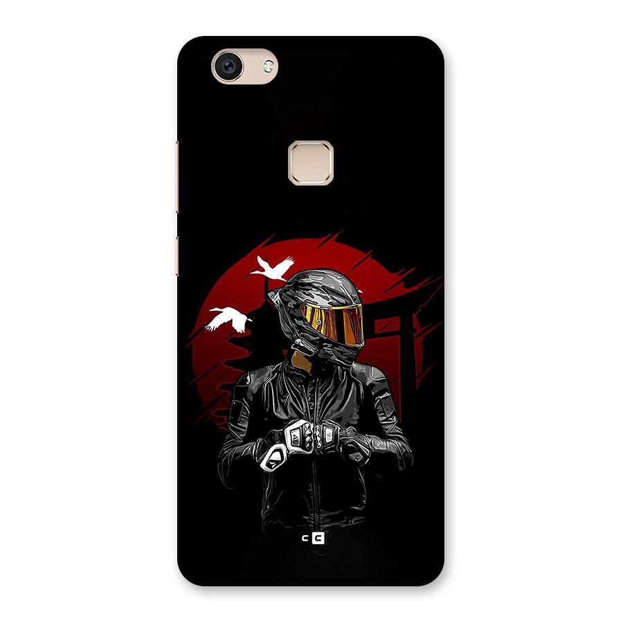 Moto Rider Ready Back Case for Vivo V7