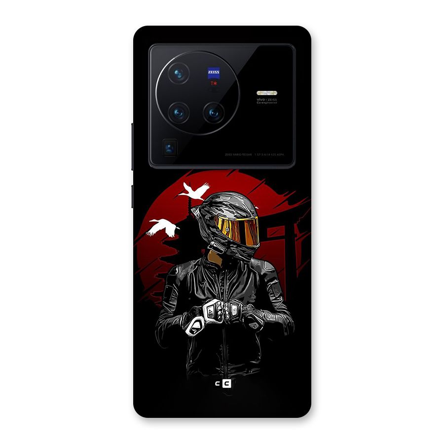 Moto Rider Ready Back Case for Vivo X80 Pro