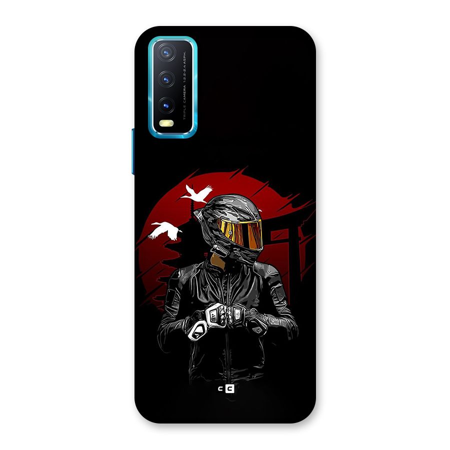 Moto Rider Ready Back Case for Vivo Y20