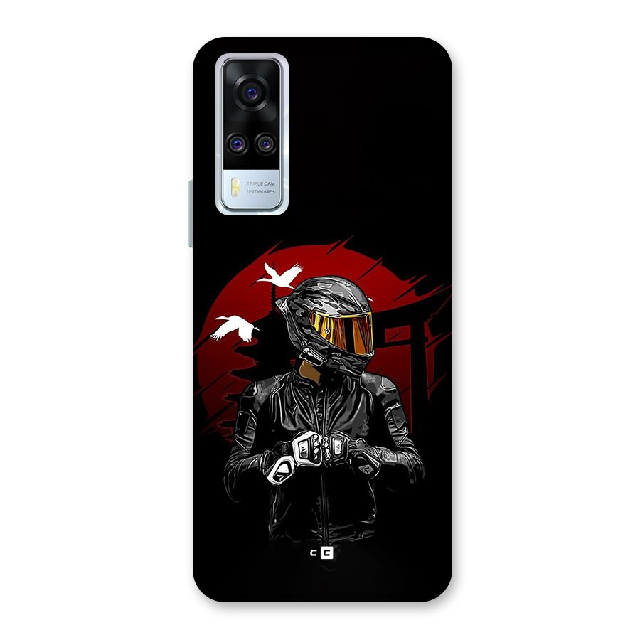 Moto Rider Ready Back Case for Vivo Y31