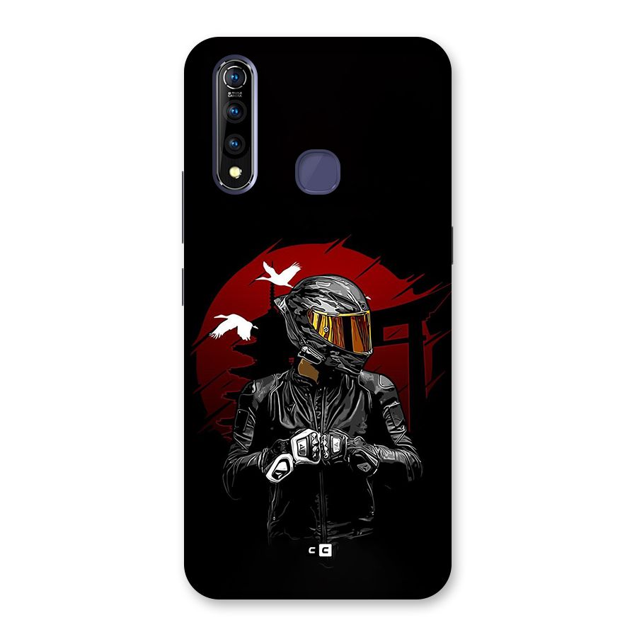 Moto Rider Ready Back Case for Vivo Z1 Pro