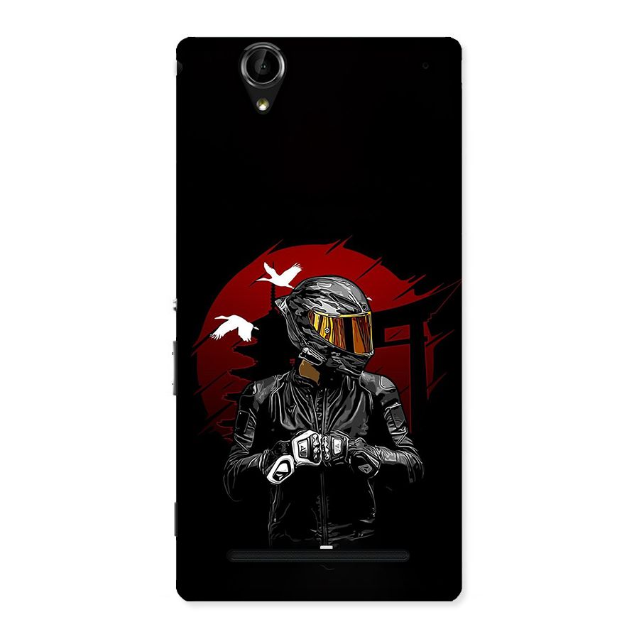 Moto Rider Ready Back Case for Xperia T2