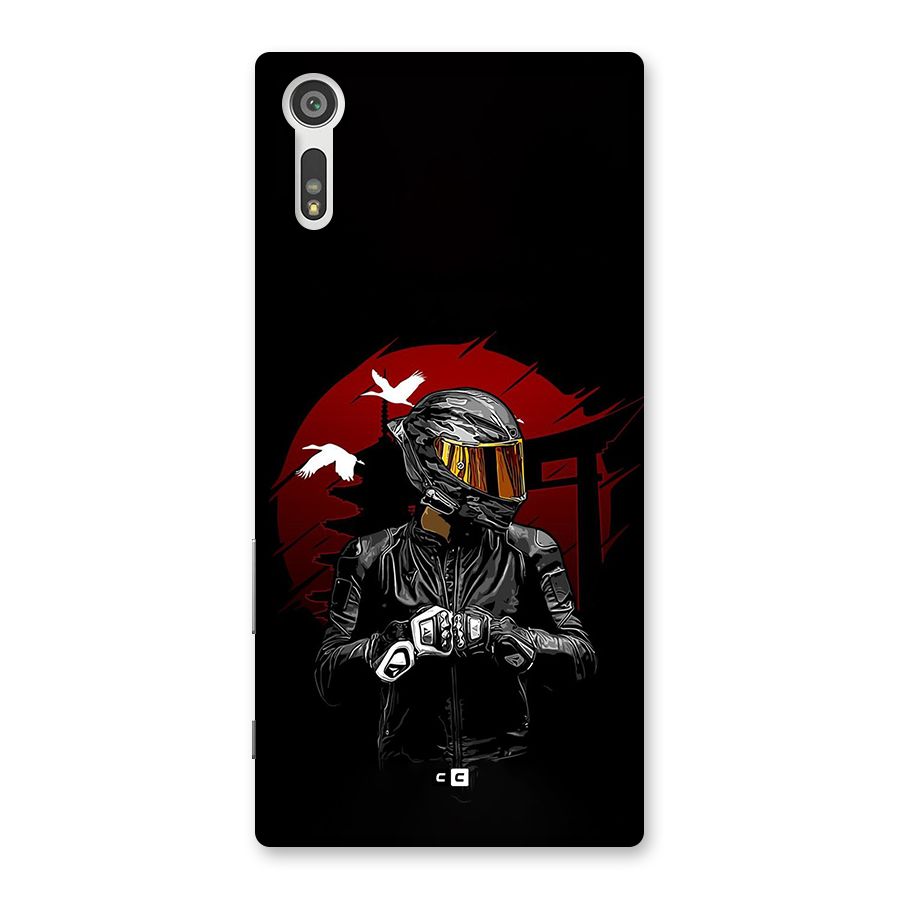 Moto Rider Ready Back Case for Xperia XZ