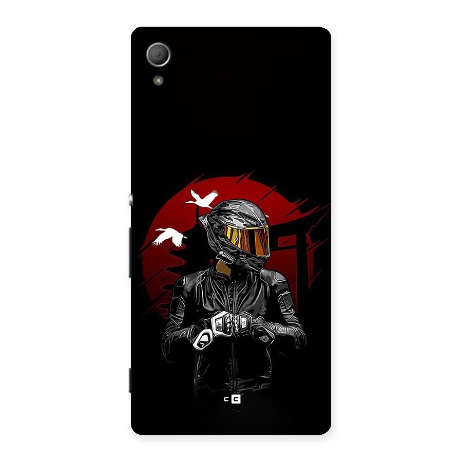 Moto Rider Ready Back Case for Xperia Z3 Plus