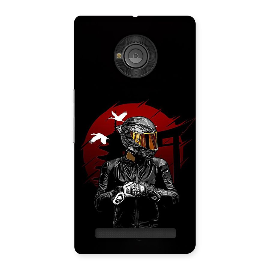 Moto Rider Ready Back Case for Yunique