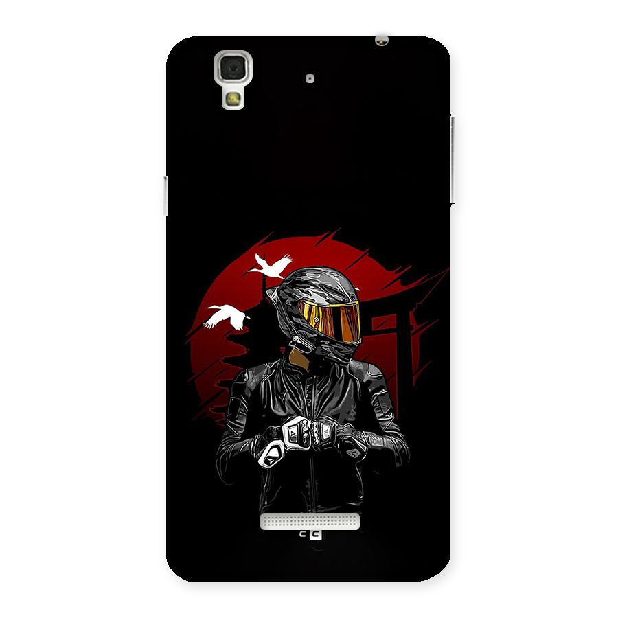 Moto Rider Ready Back Case for Yureka