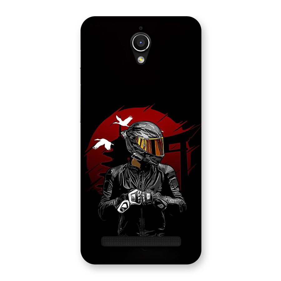 Moto Rider Ready Back Case for Zenfone Go