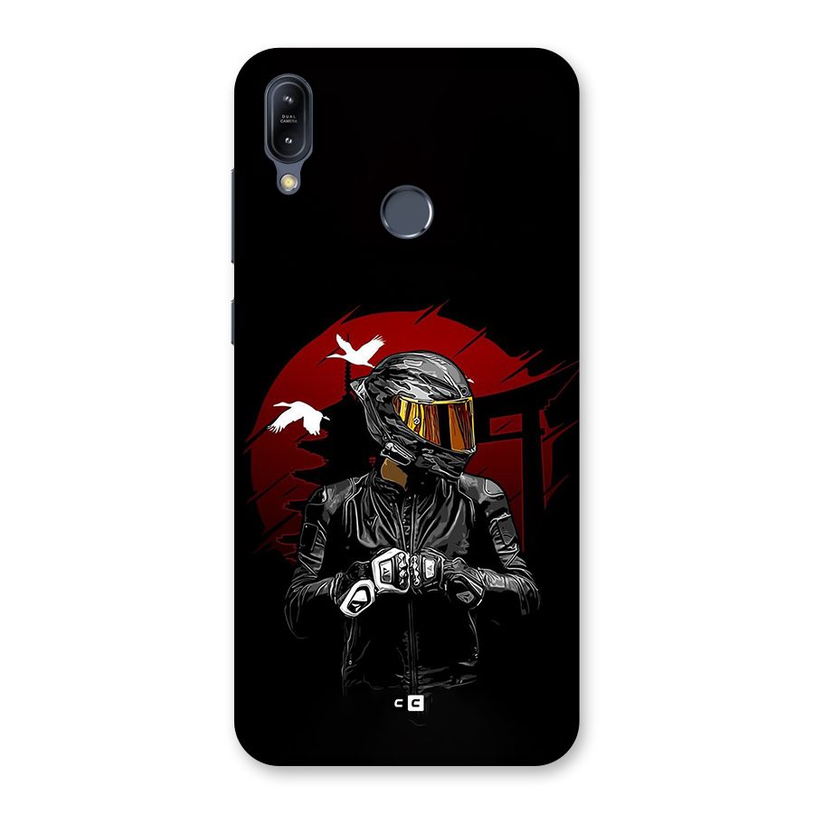 Moto Rider Ready Back Case for Zenfone Max M2