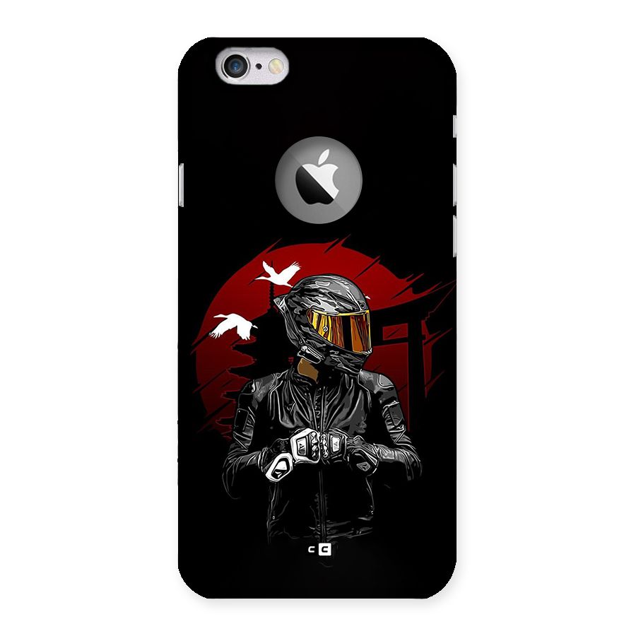 Moto Rider Ready Back Case for iPhone 6 Logo Cut