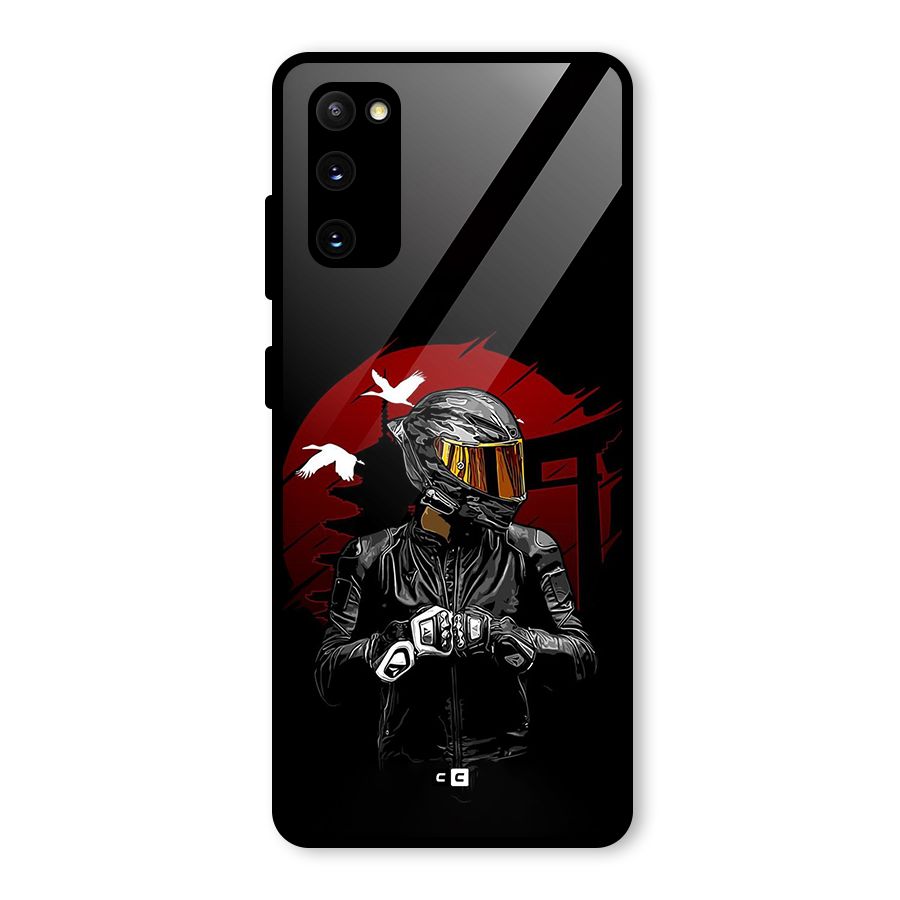 Moto Rider Ready Glass Back Case for Galaxy S20 FE 5G