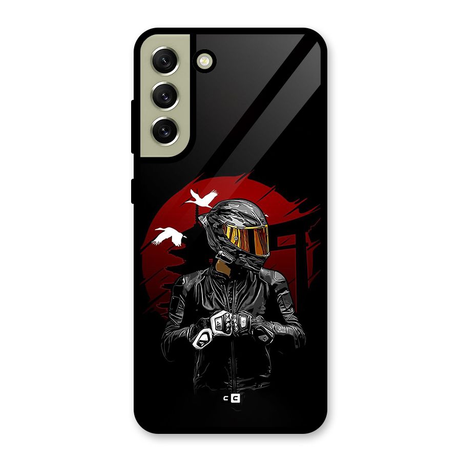 Moto Rider Ready Glass Back Case for Galaxy S21 FE 5G