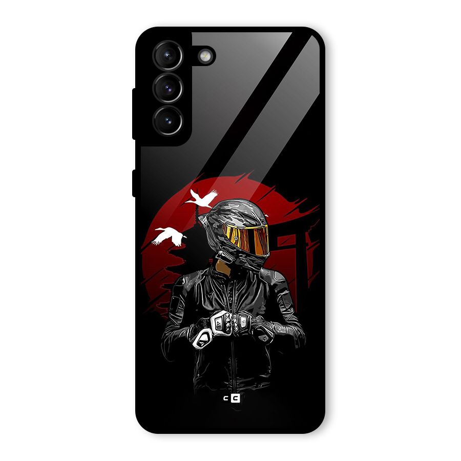 Moto Rider Ready Glass Back Case for Galaxy S21 Plus