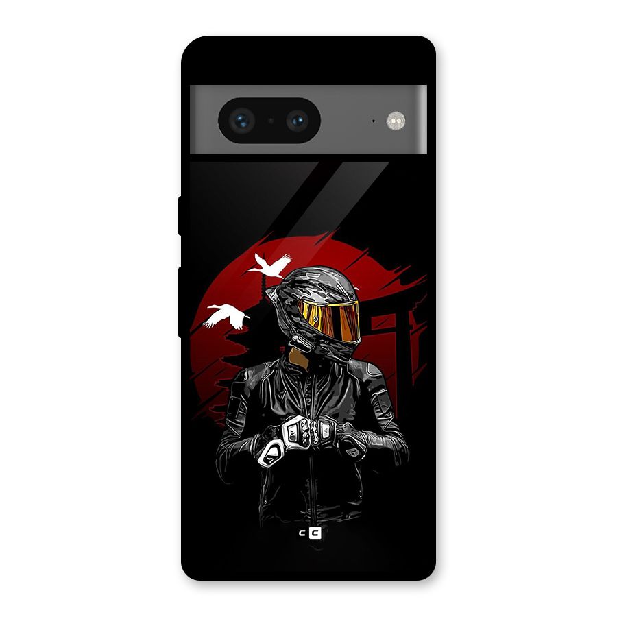 Moto Rider Ready Glass Back Case for Google Pixel 7