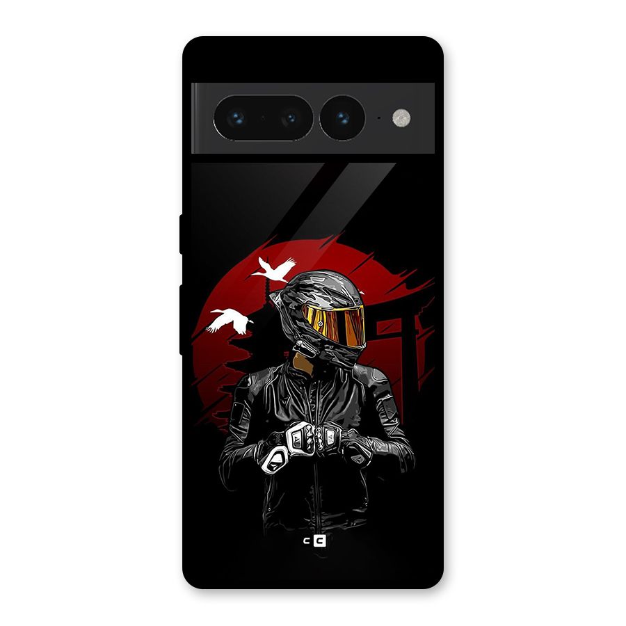 Moto Rider Ready Glass Back Case for Google Pixel 7 Pro