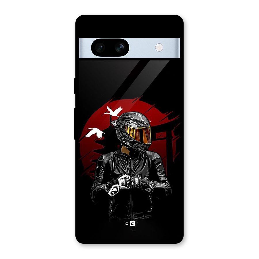 Moto Rider Ready Glass Back Case for Google Pixel 7a