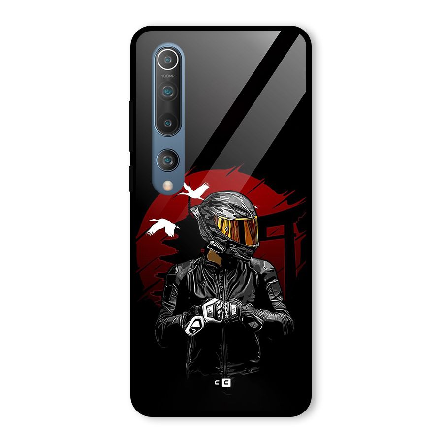 Moto Rider Ready Glass Back Case for Mi 10