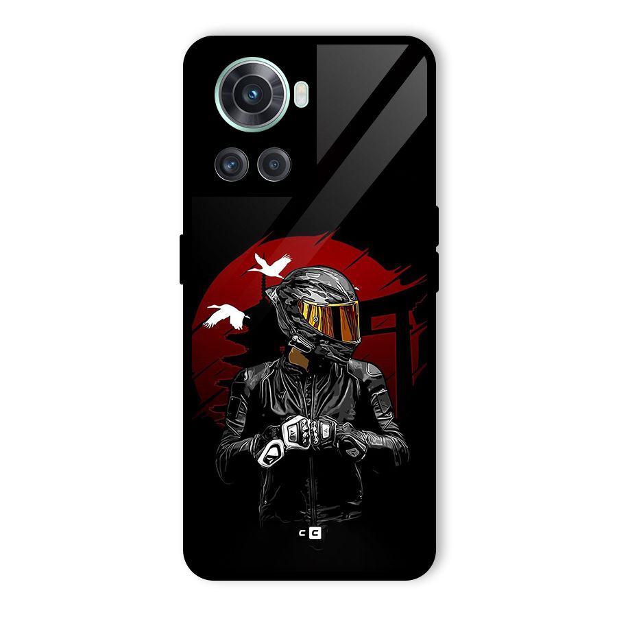 Moto Rider Ready Glass Back Case for OnePlus 10R