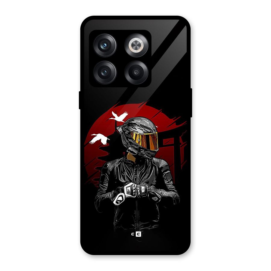 Moto Rider Ready Glass Back Case for OnePlus 10T