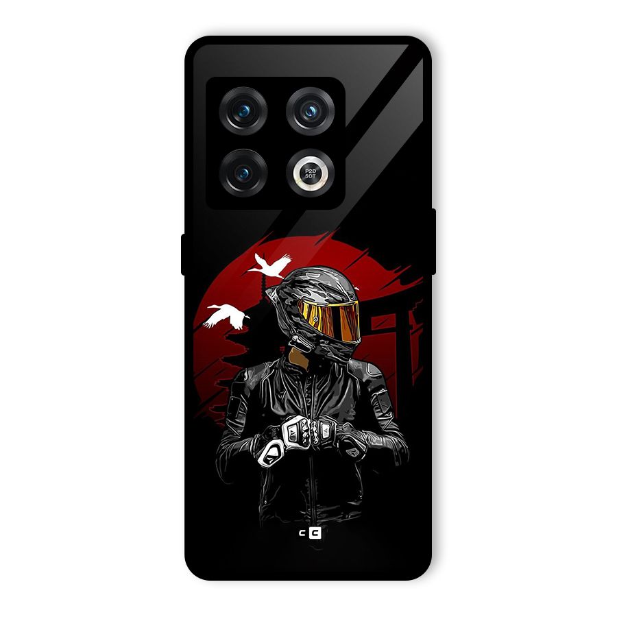 Moto Rider Ready Glass Back Case for OnePlus 10 Pro 5G