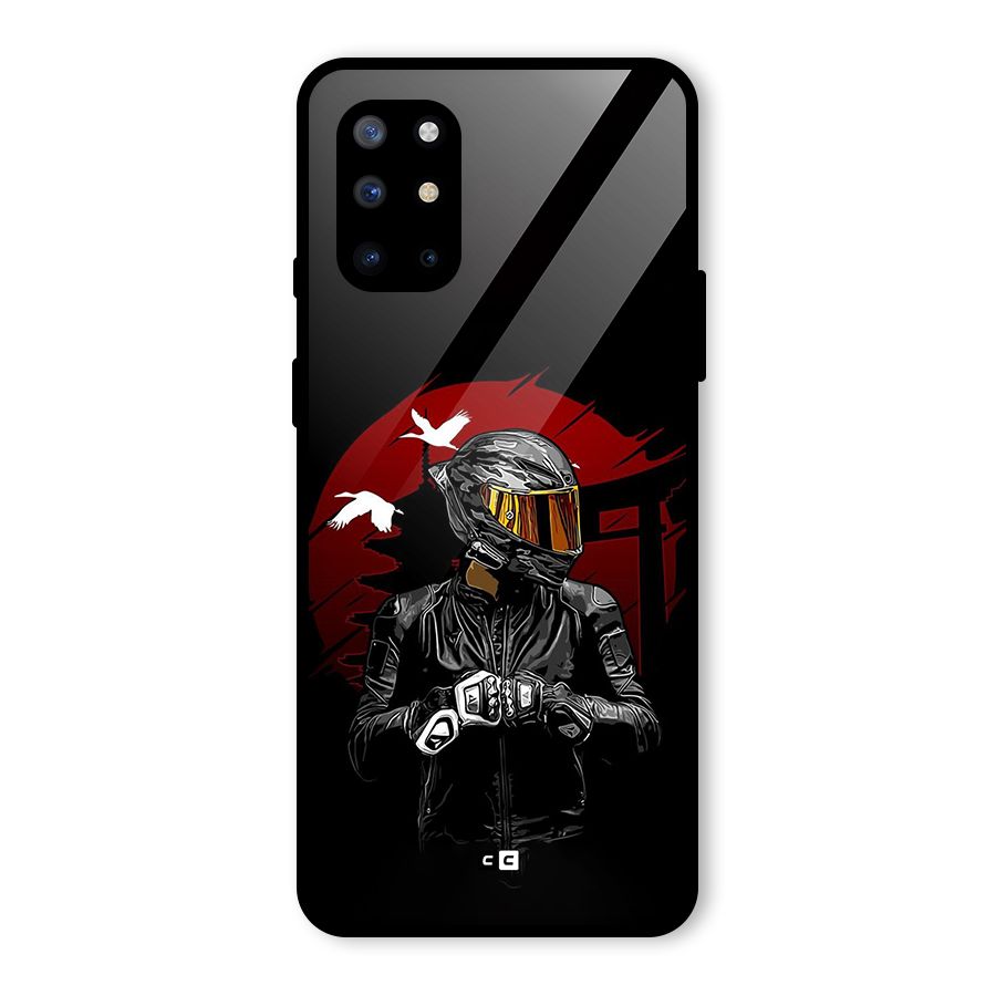Moto Rider Ready Glass Back Case for OnePlus 8T