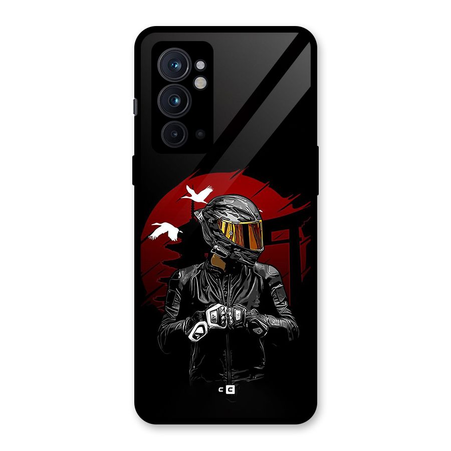 Moto Rider Ready Glass Back Case for OnePlus 9RT 5G