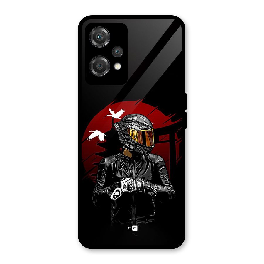 Moto Rider Ready Glass Back Case for OnePlus Nord CE 2 Lite 5G