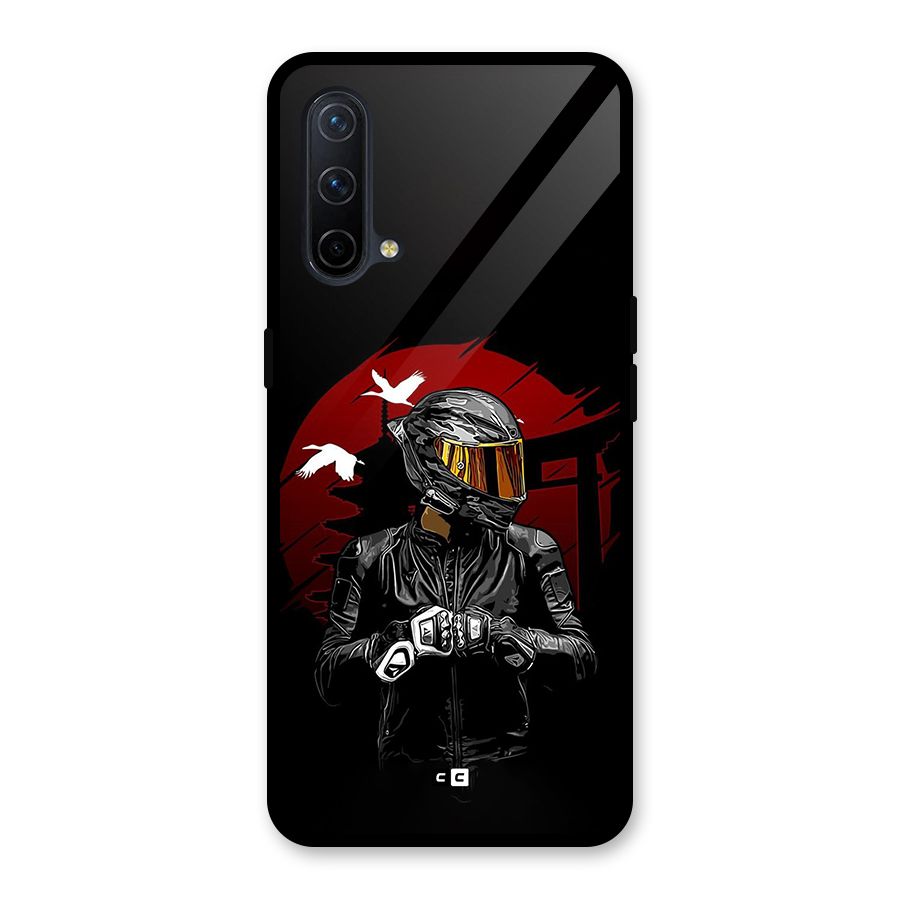 Moto Rider Ready Glass Back Case for OnePlus Nord CE 5G
