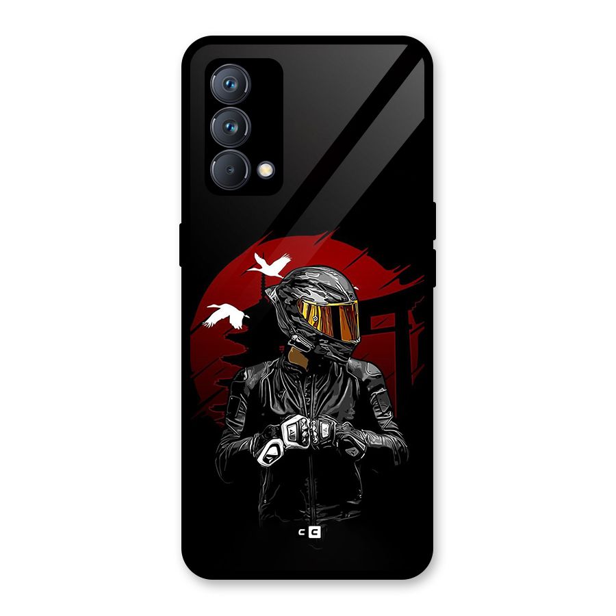 Moto Rider Ready Glass Back Case for Realme GT Master Edition
