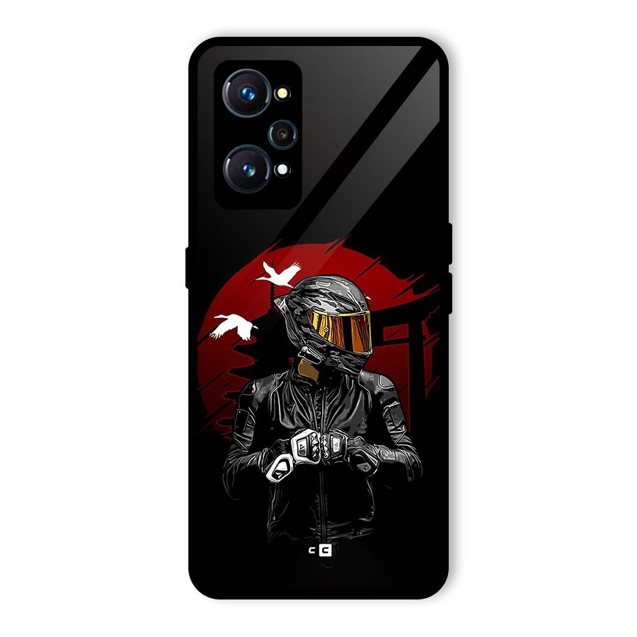 Moto Rider Ready Glass Back Case for Realme GT Neo2