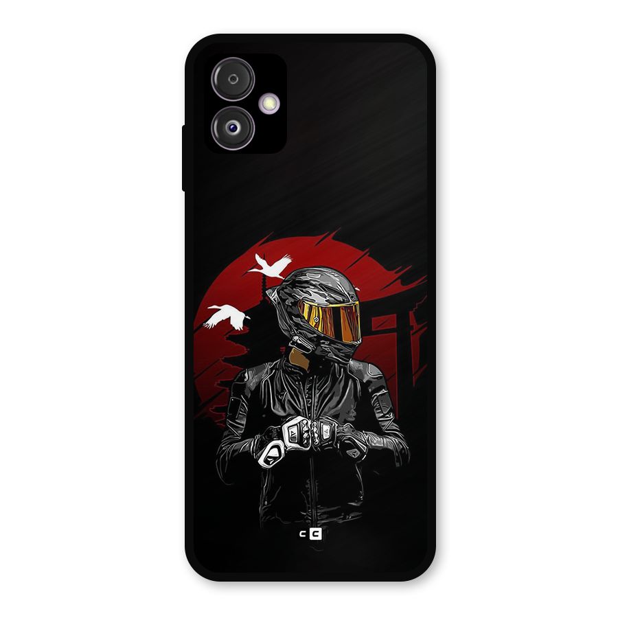 Moto Rider Ready Metal Back Case for Galaxy F14